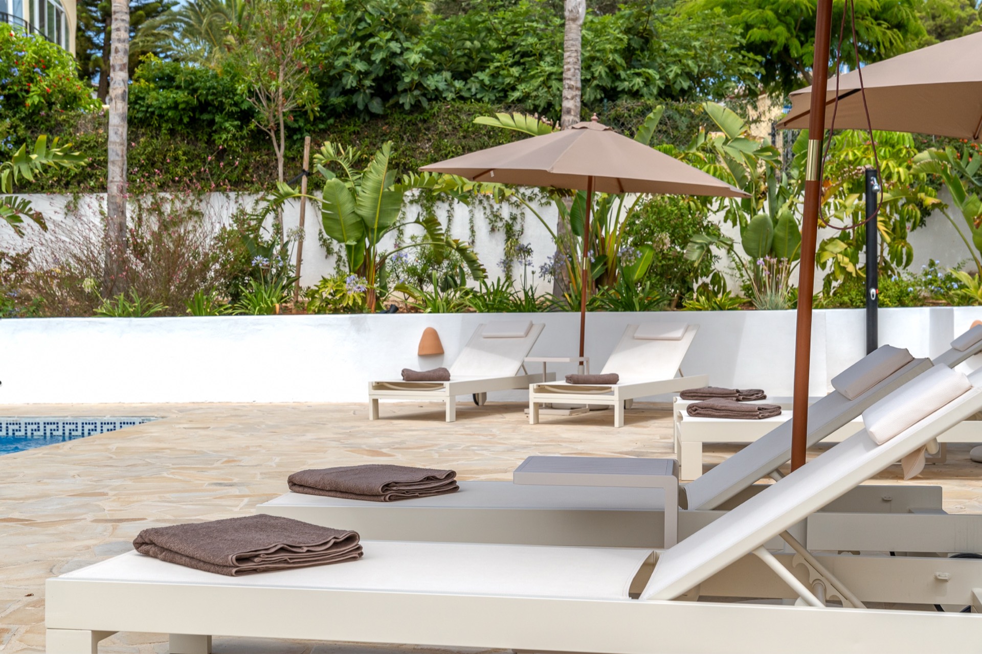 Privézwembad van Casa Monte Zen